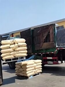 Peanut container shipping