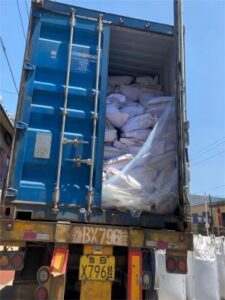 peanut protein container shipping