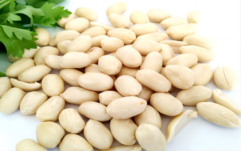 blanched peanut kernels